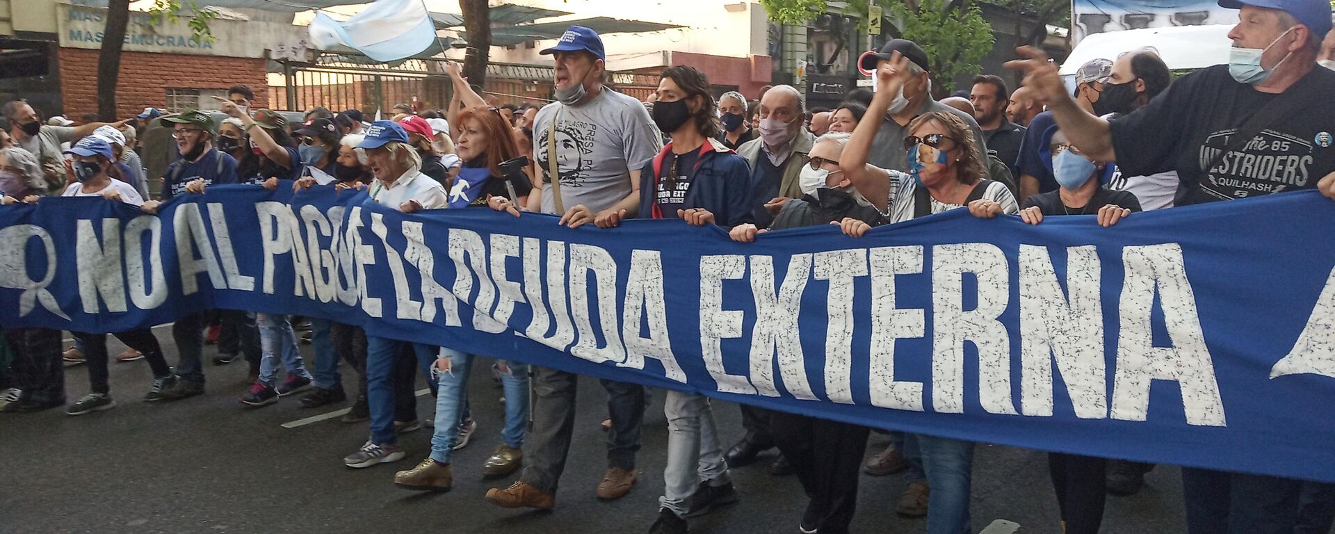 Movilización a Plaza de Mayo  - Sputnik Mundo, 1920, 19.10.2021