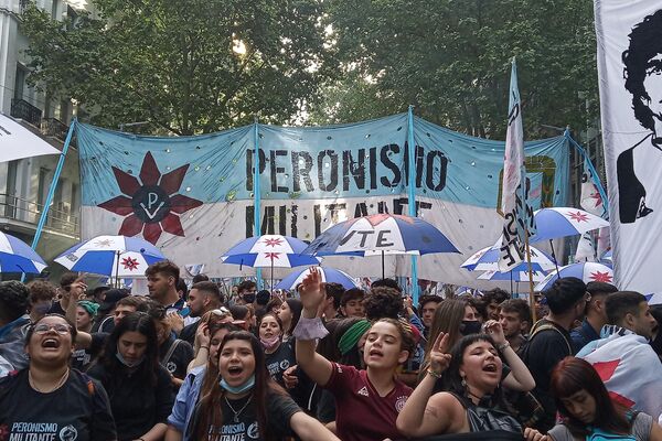 Movilización a Plaza de Mayo  - Sputnik Mundo