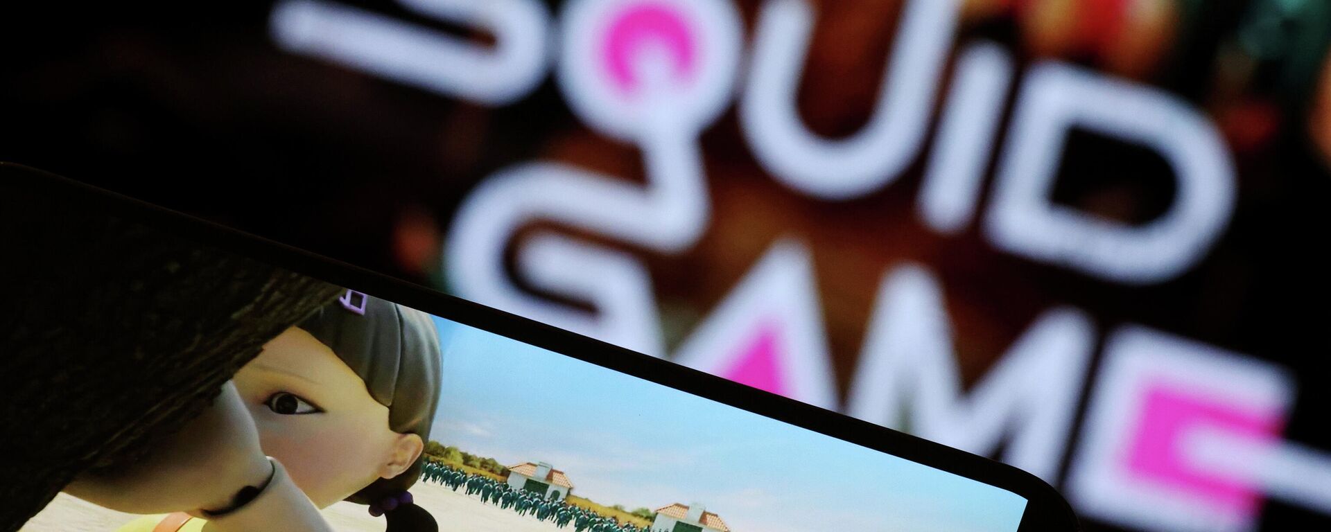 Logo de la serie surcoreana más exitosa de Netflix 'El Juego del Calamar' ('Squid Game') - Sputnik Mundo, 1920, 19.10.2021