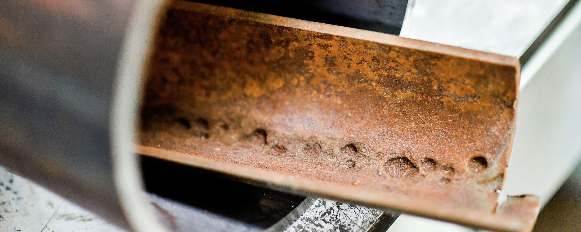 Corrosión de acero en ambiente hostil Corrosión de acero en ambiente hostil - Sputnik Mundo, 1920, 19.10.2021