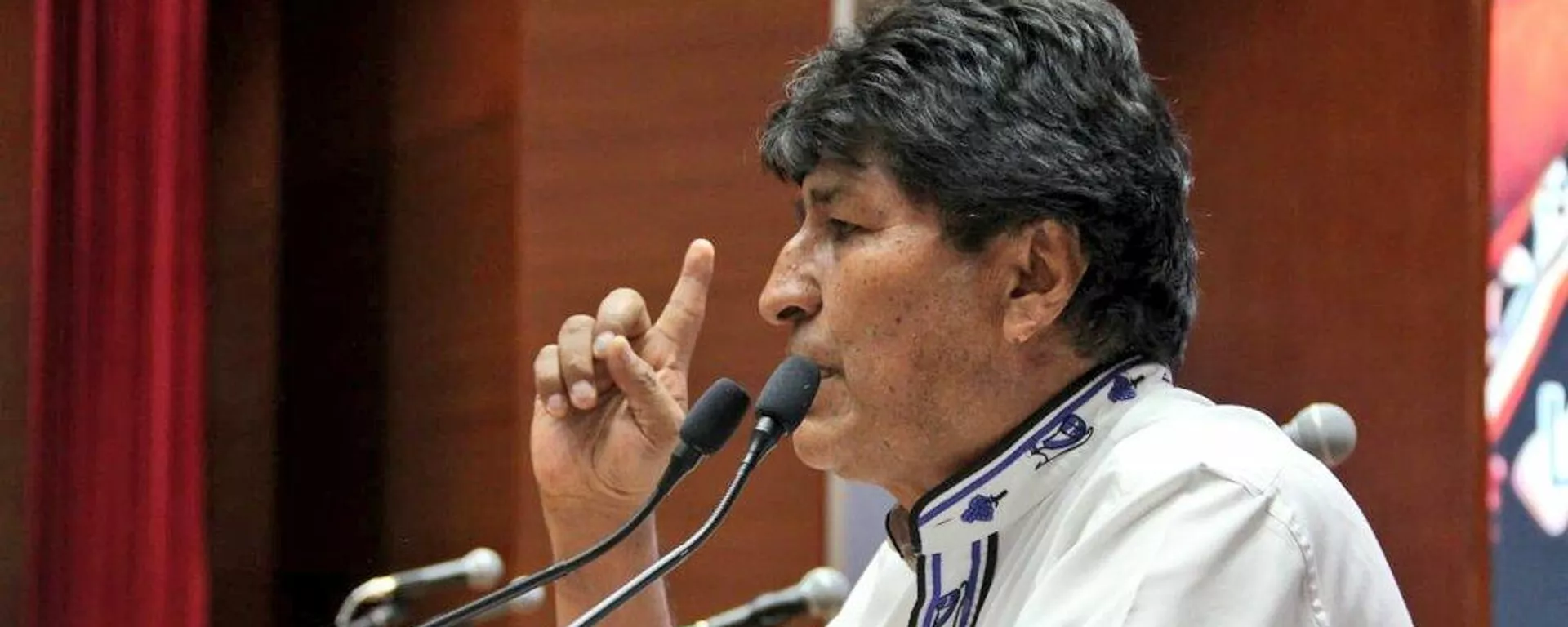 Evo Morales, expresidente de Bolivia Evo Morales, expresidente de Bolivia - Sputnik Mundo, 1920, 29.01.2022