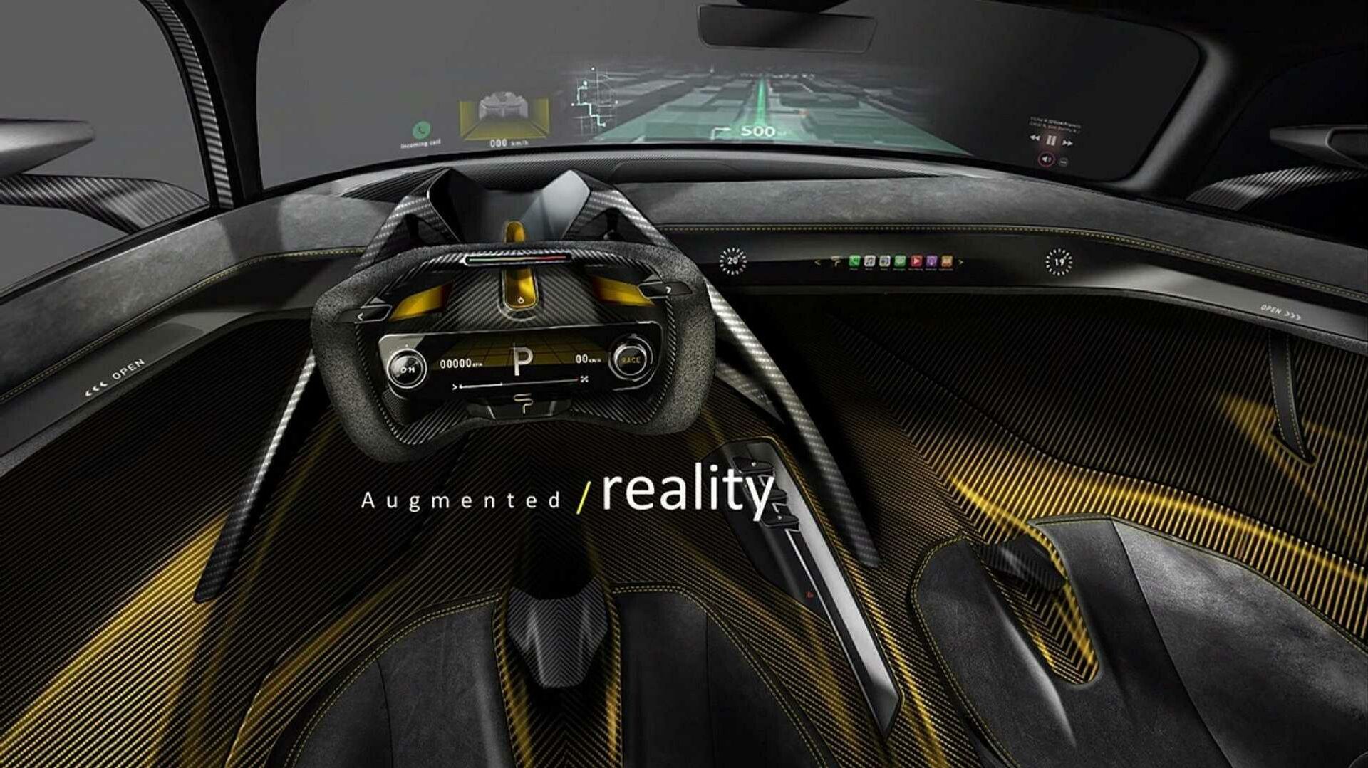 Salón con realidad aumentada del ultradeportivo Spyros Chaos - Sputnik Mundo, 1920, 20.10.2021