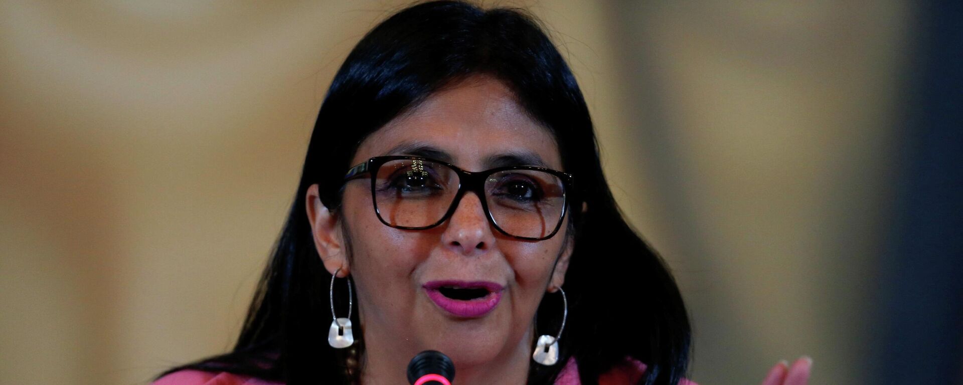  La vicepresidenta de Venezuela, Delcy Rodríguez - Sputnik Mundo, 1920, 25.01.2022