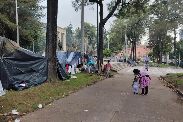 Situación en el Parque Nacional de Bogotá Situación en el Parque Nacional de Bogotá - Sputnik Mundo