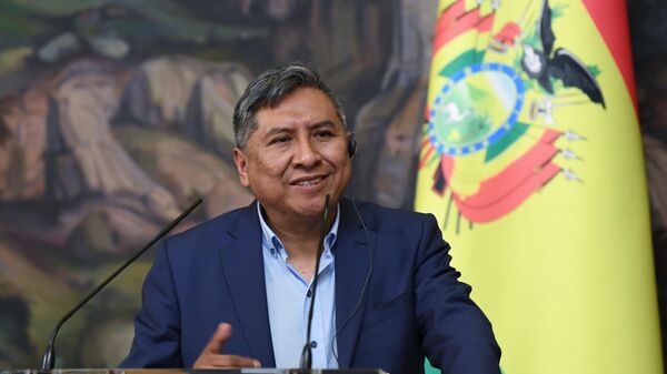 Rogelio Mayta, canciller de Bolivia  - Sputnik Mundo