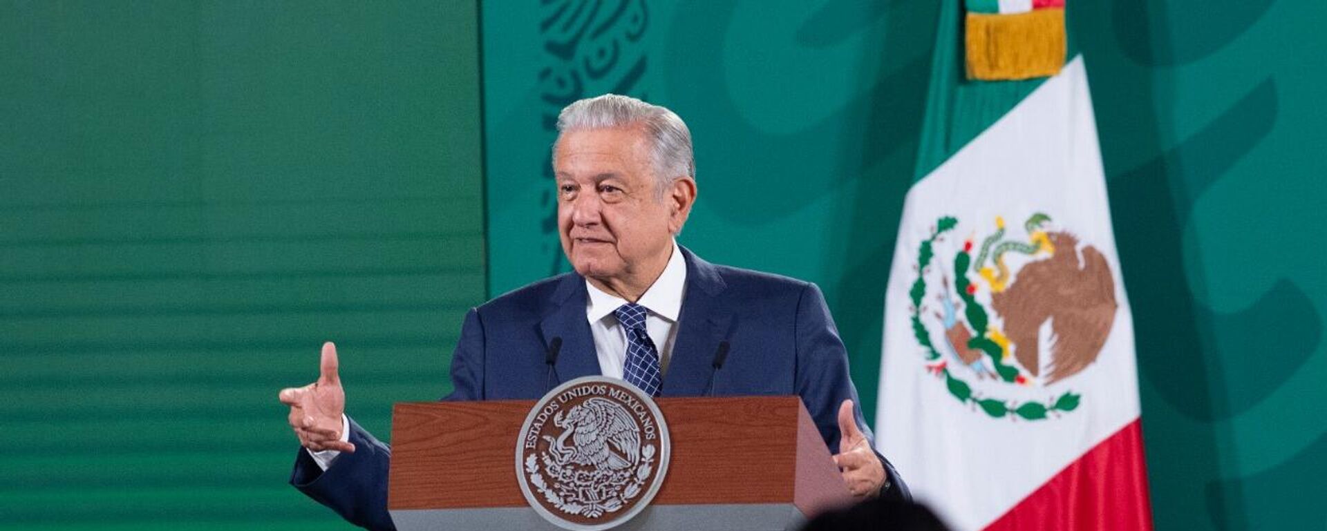 Andrés Manuel López Obrador, presidente de México - Sputnik Mundo, 1920, 25.10.2021