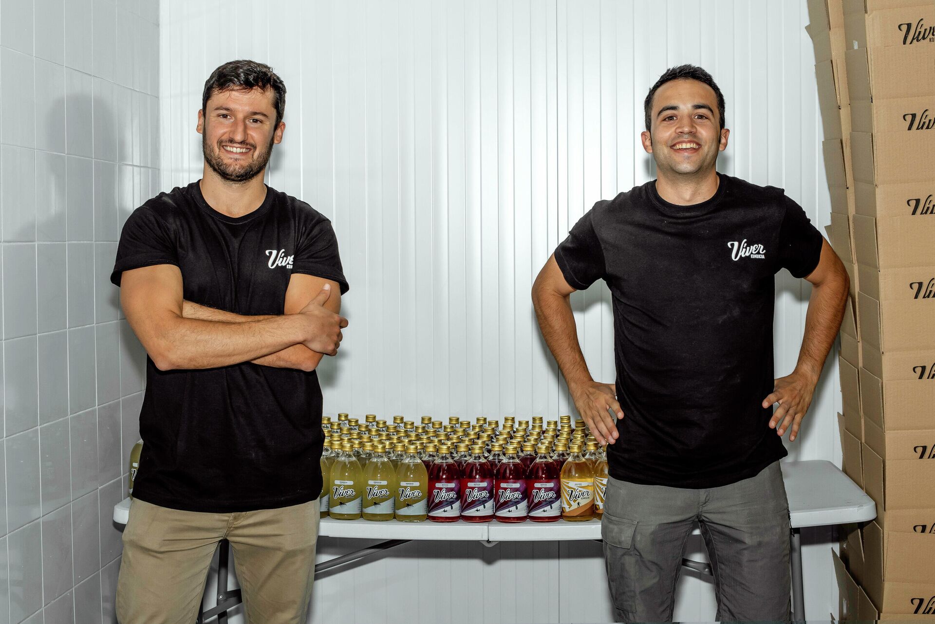 Raúl de Frutos y Fernando Martín, fundadores de Viver Kombucha - Sputnik Mundo, 1920, 25.10.2021