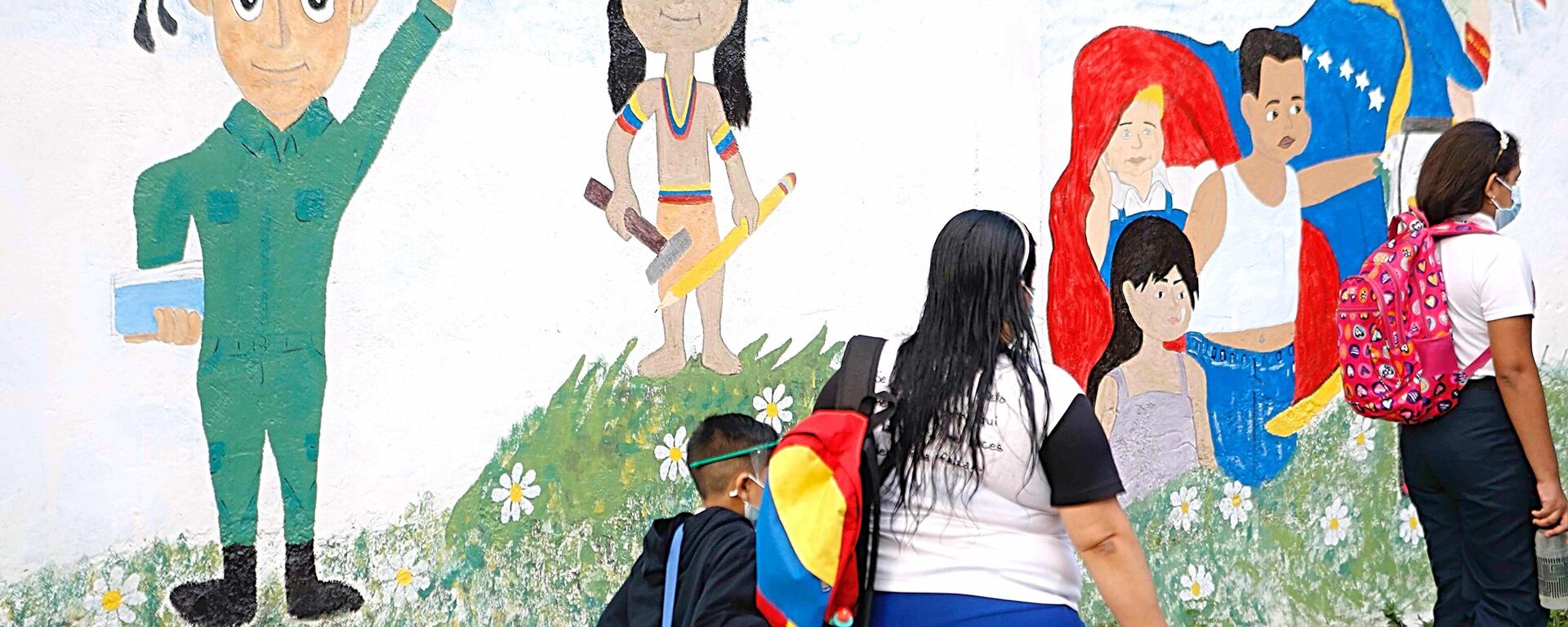 Vuelven las clases presenciales en Venezuela Vuelven las clases presenciales en Venezuela - Sputnik Mundo, 1920, 25.10.2021