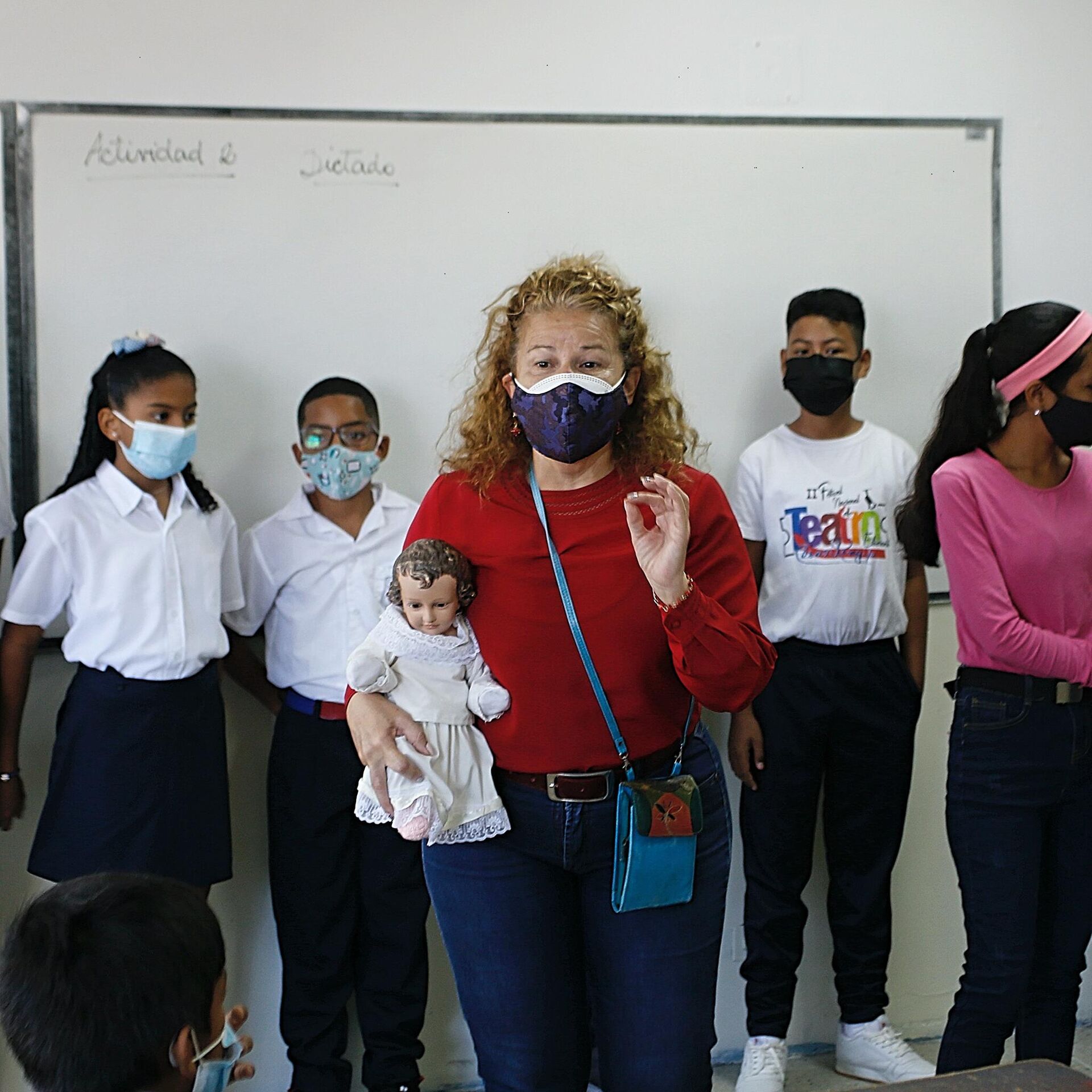 Jacqueline Pérez, secretaria de Educación del Gobierno de Caracas - Sputnik Mundo, 1920, 25.10.2021