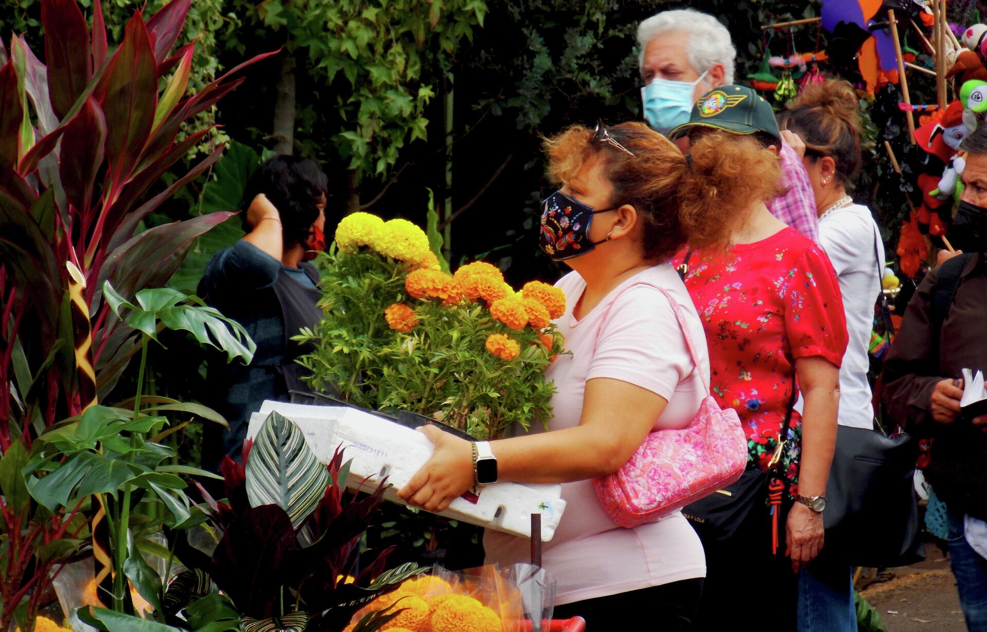 Venta de flor de cempasúchil en Xochimilco, en la Ciudad de México Venta de flor de cempasúchil en Xochimilco, en la Ciudad de México - Sputnik Mundo, 1920, 26.10.2021