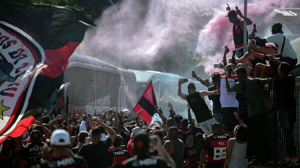 Hinchas del Flamengo - Sputnik Mundo