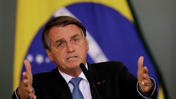 Jair Bolsonaro, presidente de Brasil - Sputnik Mundo