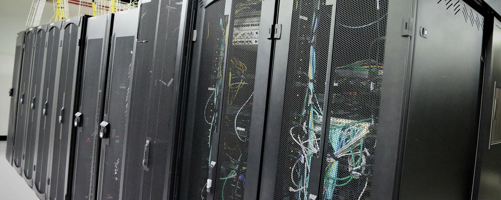 Planta de la compañía Interxion, en Madrid, donde se interconectan datos digitales - Sputnik Mundo, 1920, 17.10.2025