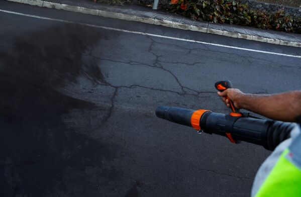El terreno de La Palma se ha elevado 10 centímetros en un único día a raíz de la actividad del volcán. - Sputnik Mundo