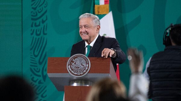 Andrés Manuel López Obrador, presidente de México - Sputnik Mundo