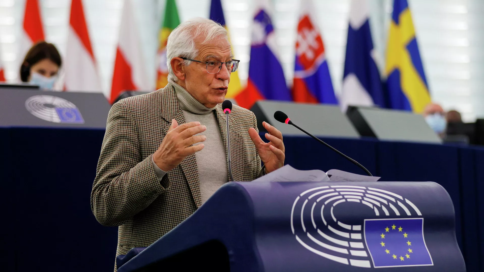 El Alto Representante de la UE para Política Exterior, Josep Borrell