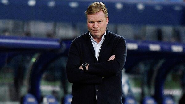 Ronald Koeman, exentrenador del Barcelona - Sputnik Mundo