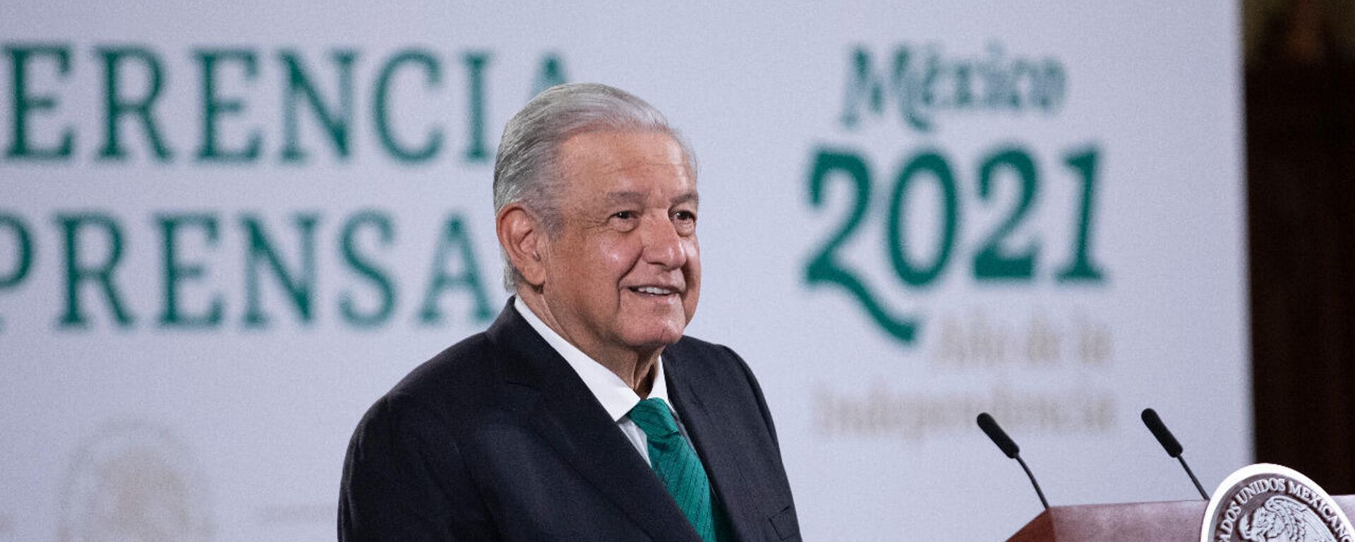 Andrés Manuel López Obrador, presidente de México Andrés Manuel López Obrador, presidente de México - Sputnik Mundo, 1920, 09.11.2021