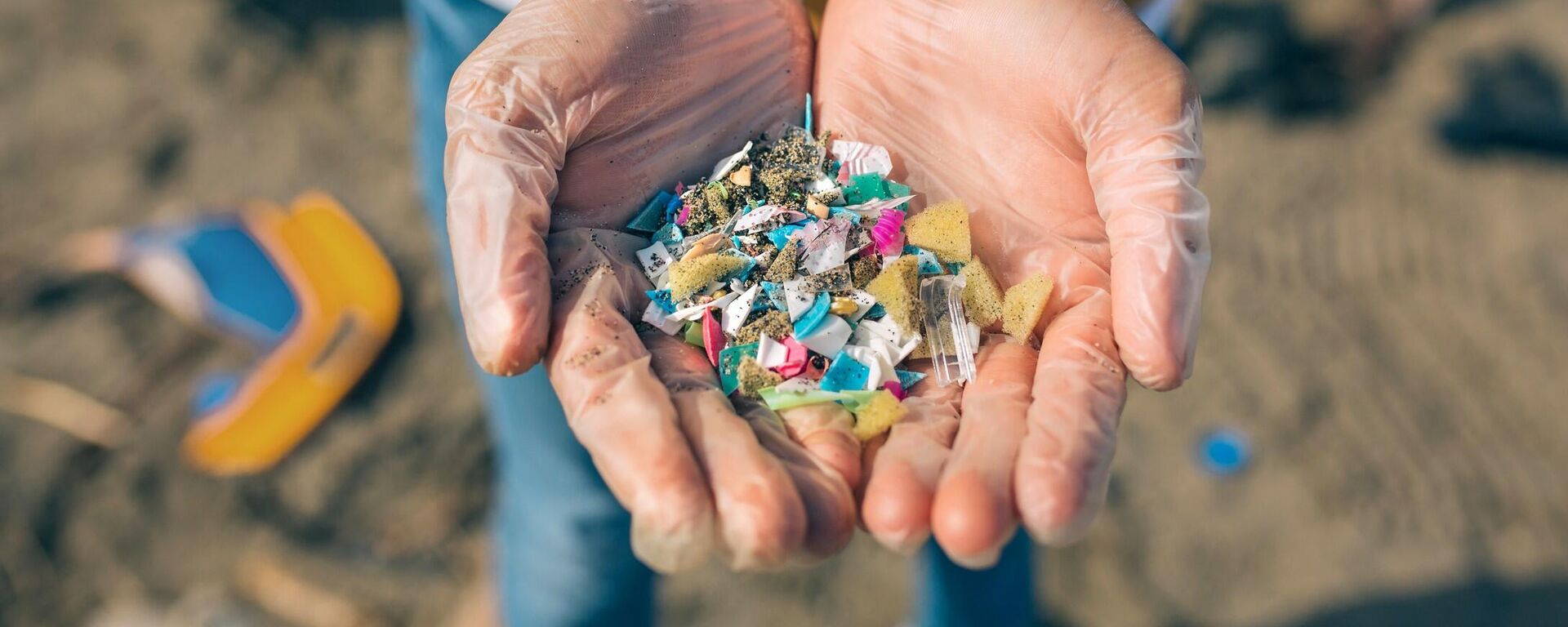 Muestra de microplásticos tomada por responsables de Captoplastic - Sputnik Mundo, 1920, 31.10.2021