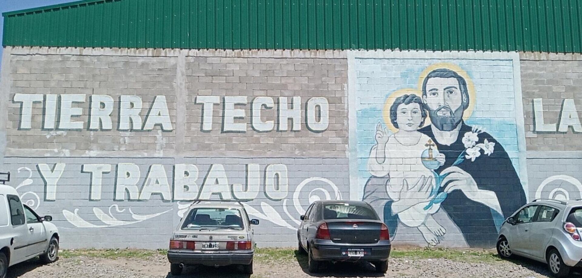 Mural en el polideportivo Padre Bachi - Sputnik Mundo, 1920, 28.10.2021