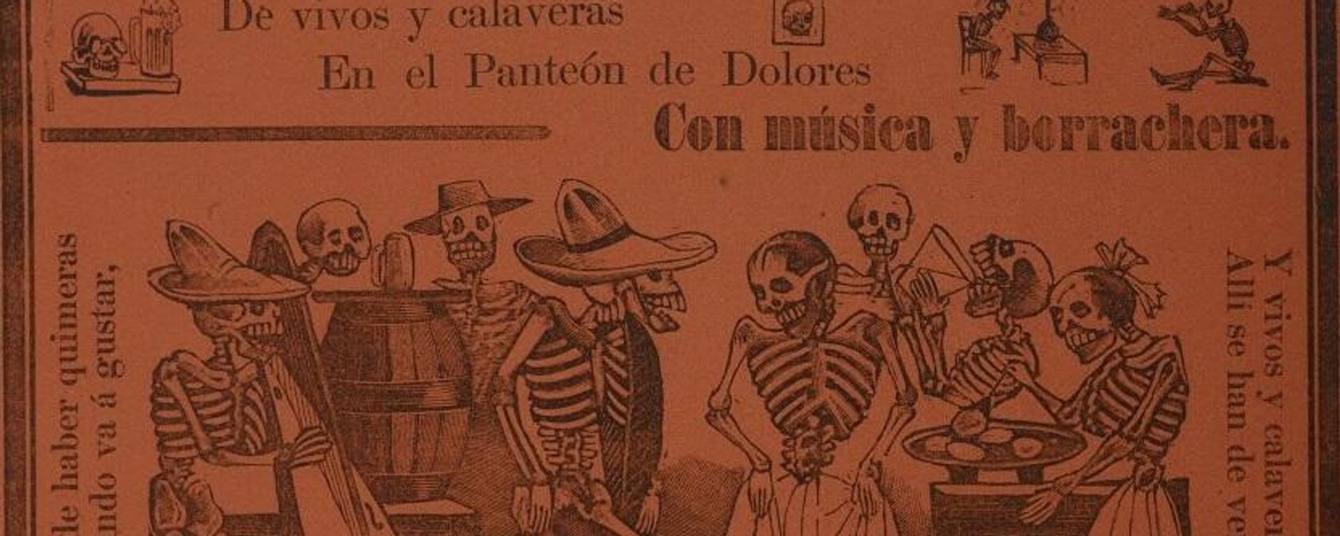 Gran fandango y francachela, grabado de José Guadalupe Posada Gran fandango y francachela, grabado de José Guadalupe Posada - Sputnik Mundo, 1920, 29.10.2021