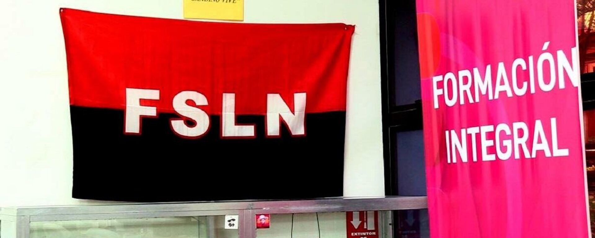 Bandera del Frente Sandinista de Liberación Nacional - Sputnik Mundo, 1920, 10.01.2022