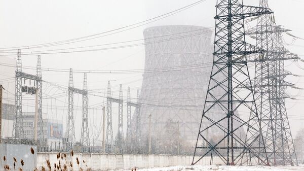 Planta eléctrica en la ciudad de Járkov (Ucrania) - Sputnik Mundo