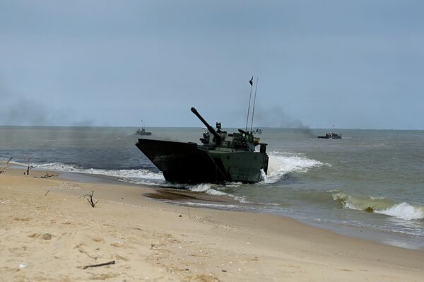 Ejercicios militares en Venezuela  - Sputnik Mundo
