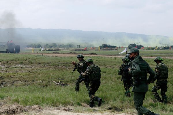 Ejercicios militares en Venezuela  - Sputnik Mundo