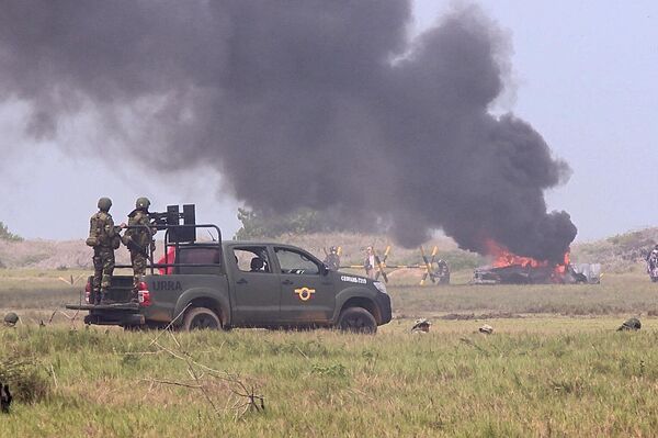 Ejercicios militares en Venezuela  - Sputnik Mundo