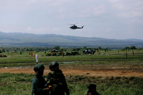Ejercicios militares en Venezuela  - Sputnik Mundo