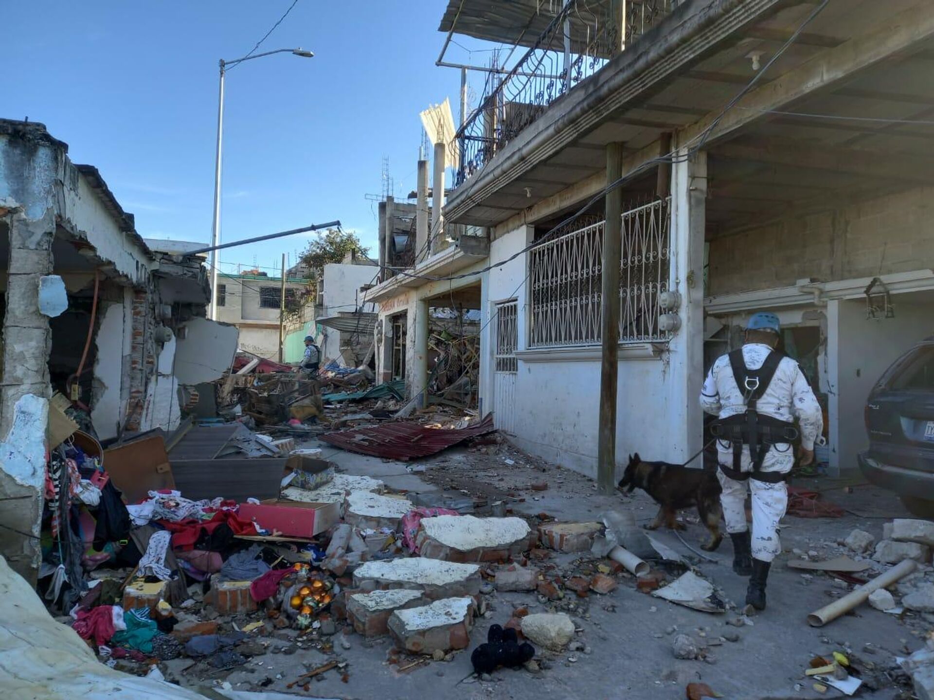 Exploración de seguridad en Puebla tras estallido de toma clandestina de gas. - Sputnik Mundo, 1920, 01.11.2021