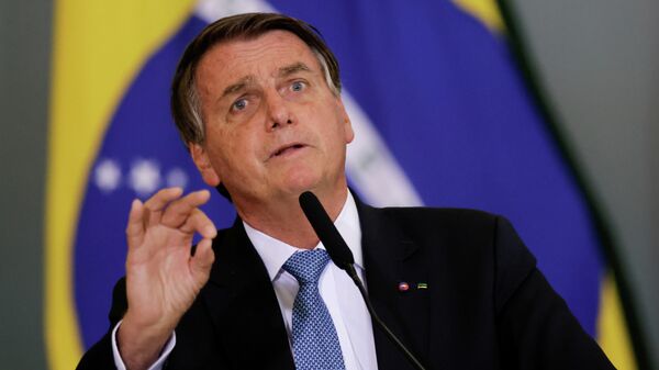 Jair Bolsonaro, presidente de Brasil - Sputnik Mundo