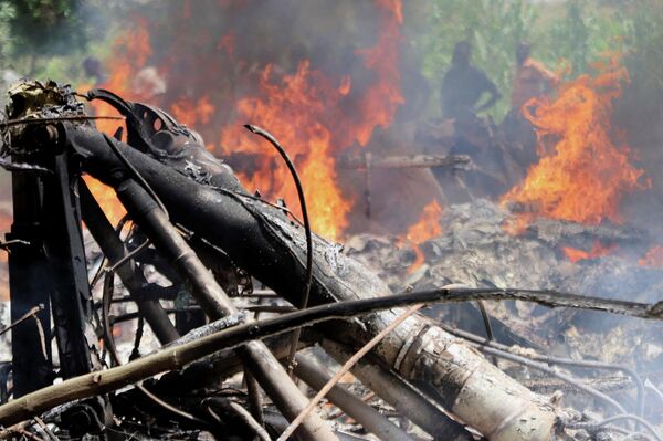 Un depazo del avión accidentado An-26 - Sputnik Mundo