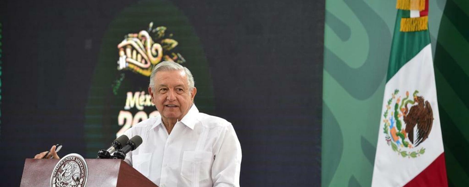 Andrés Manuel López Obrador, presidente de México  - Sputnik Mundo, 1920, 02.11.2021