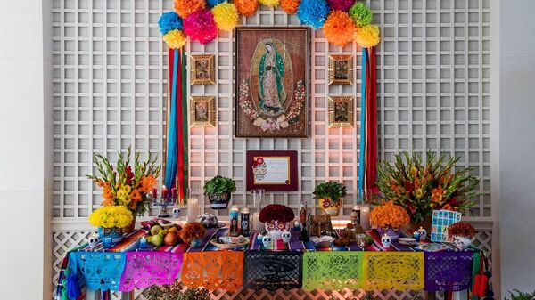 Ofrenda en la Casa Blanca - Sputnik Mundo