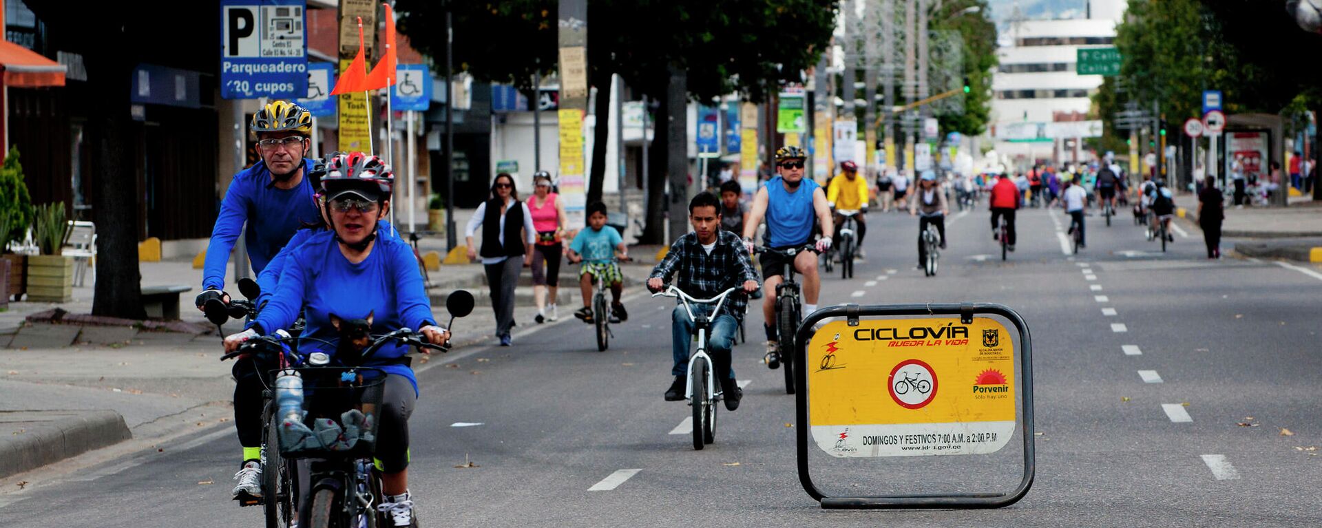 Ciclovía en Bogotá, Colombia - Sputnik Mundo, 1920, 05.11.2021