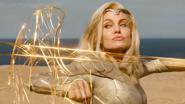 Angelina Jolie en 'Eternals' (captura de pantalla) - Sputnik Mundo