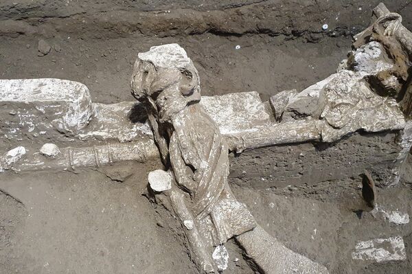 El cuarto de esclavos hallado en Pompeya - Sputnik Mundo