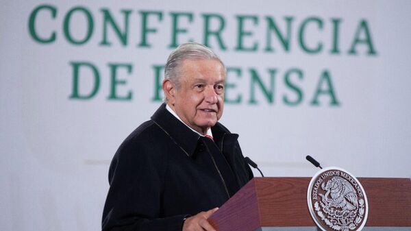 Andrés Manuel López Obrador, presidente de México  - Sputnik Mundo