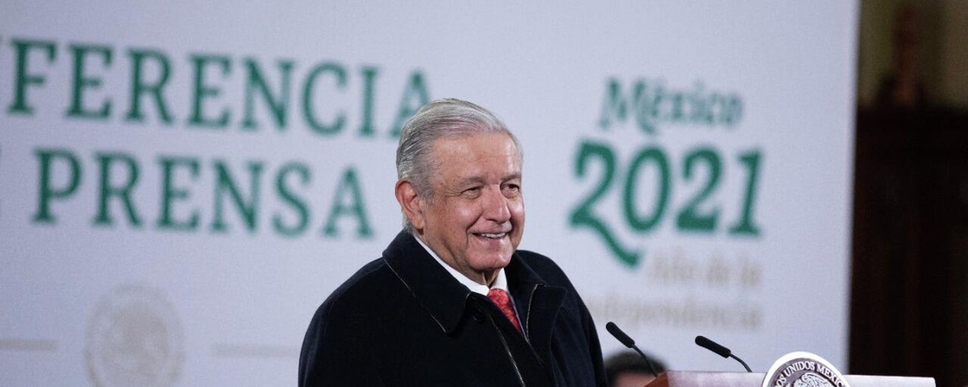 Andrés Manuel López Obrador, presidente de México Andrés Manuel López Obrador, presidente de México - Sputnik Mundo, 1920, 08.11.2021