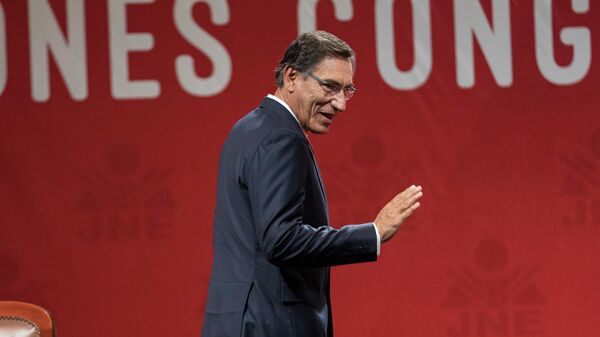 Martín Vizcarra, expresidente peruano - Sputnik Mundo