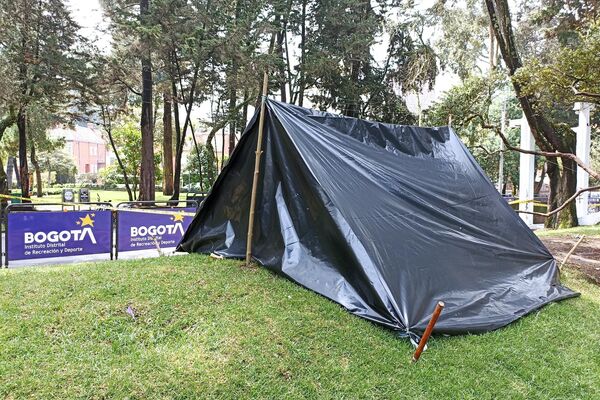 Indígenas desplazados en el Parque Nacional de Bogotá - Sputnik Mundo