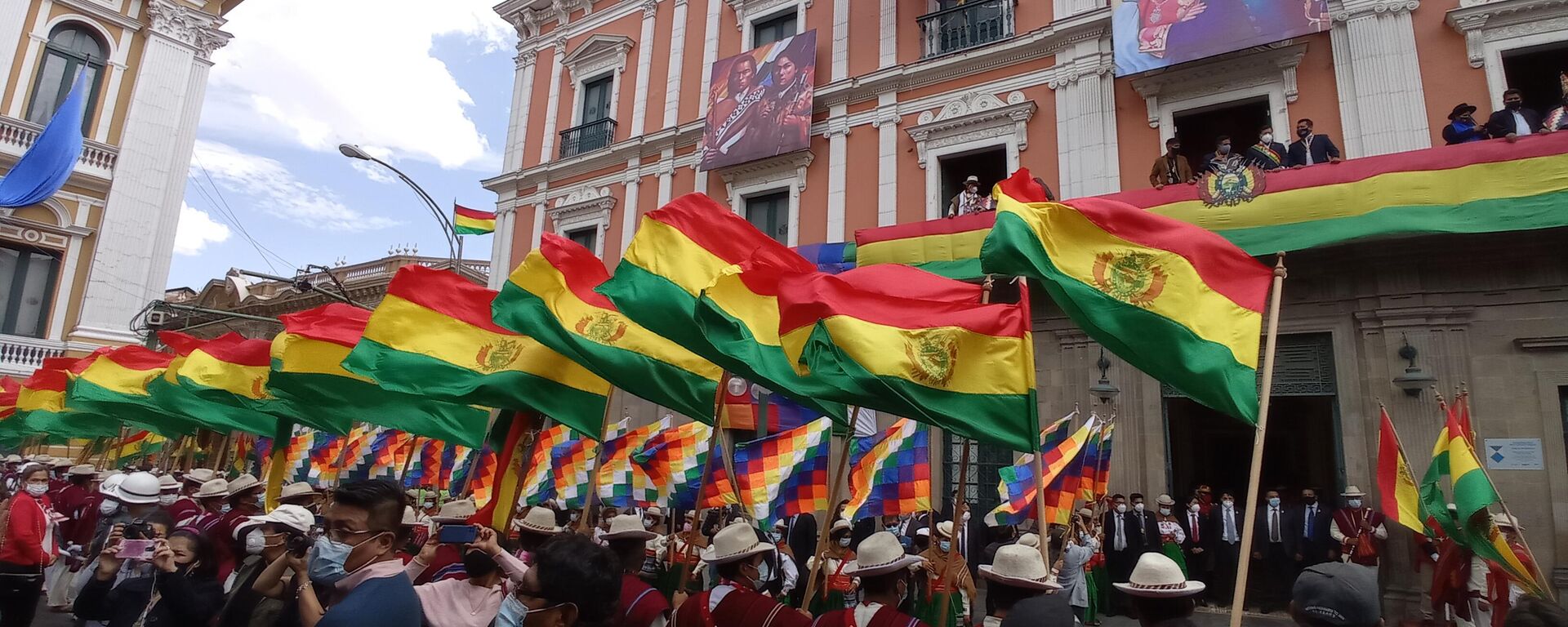 Primer aniversario de Gobierno de Luis Arce - Sputnik Mundo, 1920, 04.12.2021