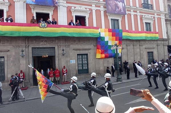 Primer aniversario de Gobierno de Luis Arce - Sputnik Mundo