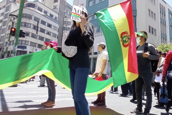 Primer aniversario de Gobierno de Luis Arce - Sputnik Mundo