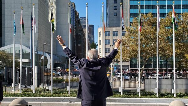 Andrés Manuel López Obrador, presidente de México - Sputnik Mundo