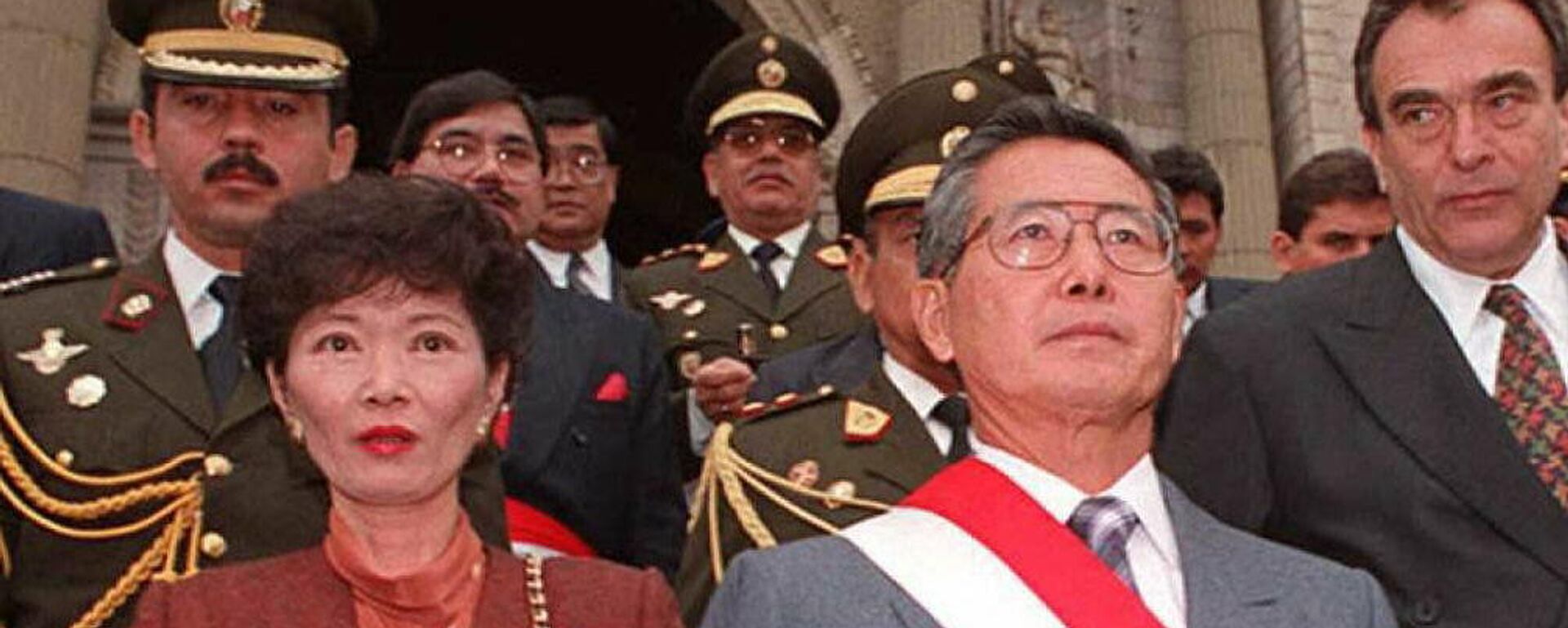 El expresidente peruano Alberto Fujimori y su exesposa, Susana Higuchi El expresidente peruano Alberto Fujimori y su exesposa, Susana Higuchi - Sputnik Mundo, 1920, 09.11.2021