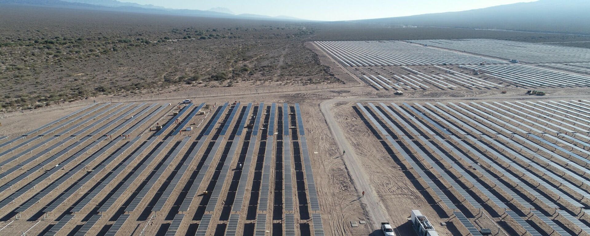 Parque Solar Fotovoltaico ULLUM IV,  en la provincia de San Juan, Argentina - Sputnik Mundo, 1920, 09.11.2021