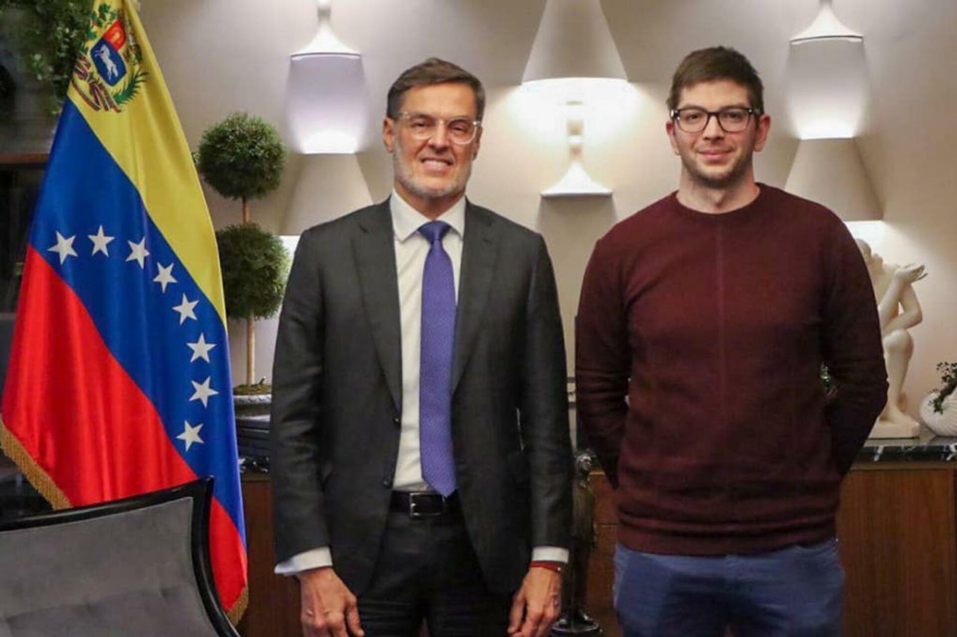 Félix Plasencia, ministro de Relaciones Internacionales de Venezuela - Sputnik Mundo, 1920, 09.11.2021